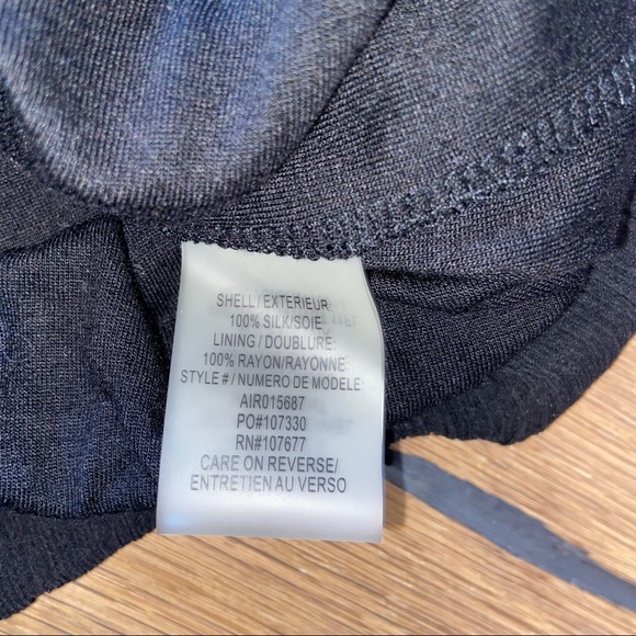 Alice + Olivia sheer overlay cold shoulder top - Picture 5 of 6